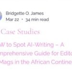 Reading Bridgette James, Reading Me – Oladosu Michael Emerald